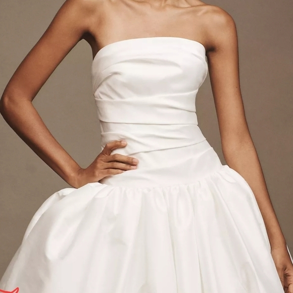 Jenny by Jenny You Strapless Wedding Gown - Picture 1 of 4